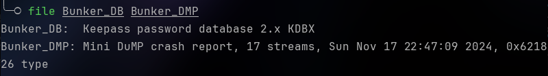 File Command Output